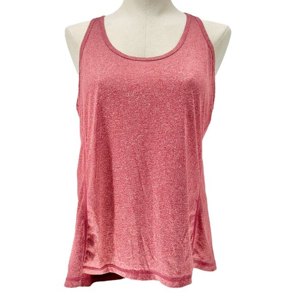 Icyzone Set Of 3 Racerback Tank Tops Womens XL Red Green Gray Athletic Wear - Picture 7 of 10